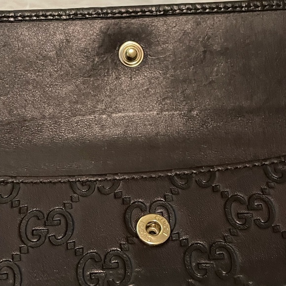 Classic Gucci icon bar Guccissima Wallet - Picture 4 of 16